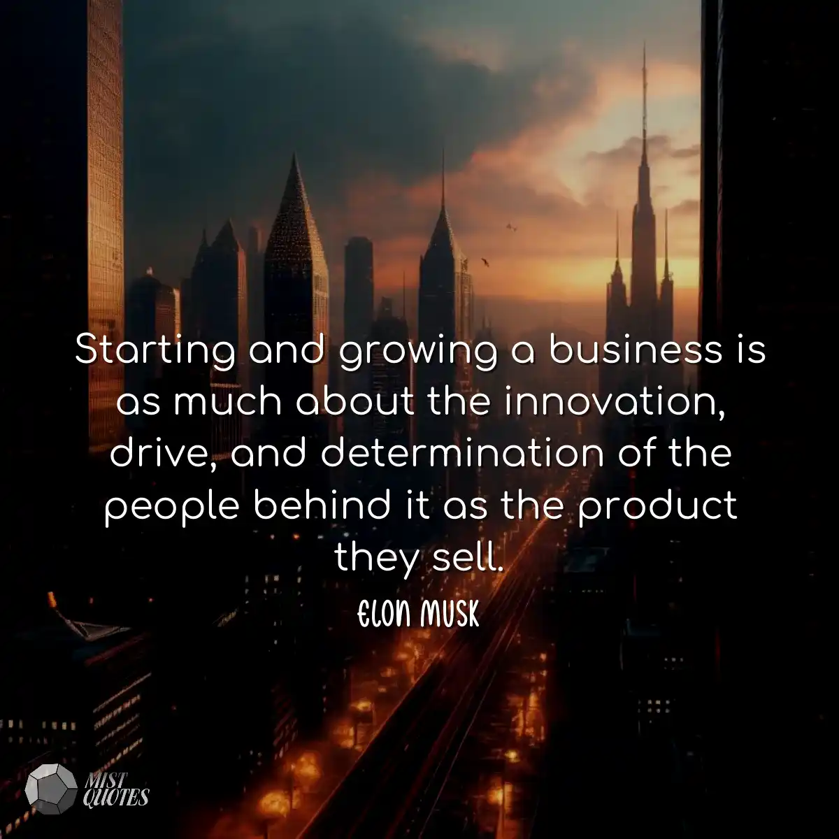 Starting and growing a business is as mu