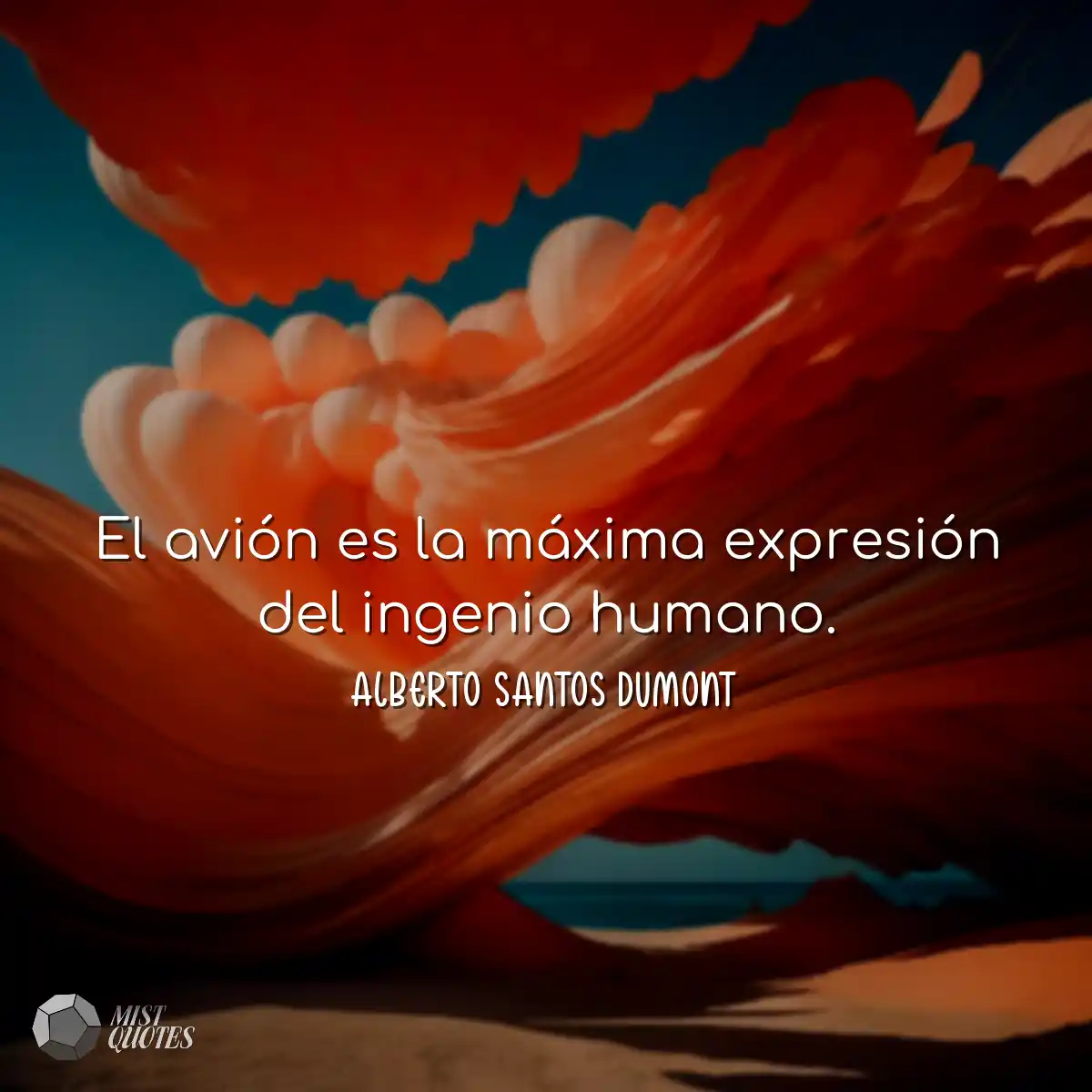 El avión es la máxima expresión del ingenio humano