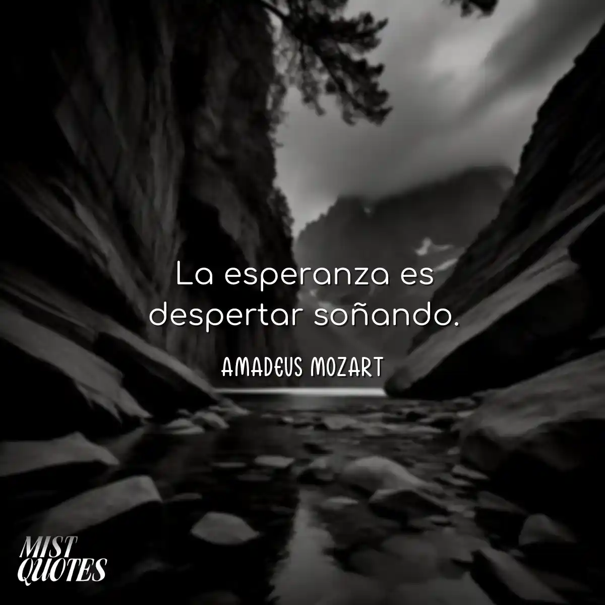 La esperanza es despertar soñando.