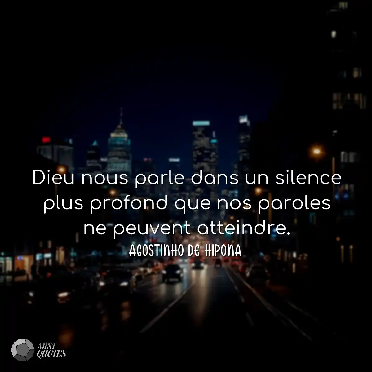 Dieu nous parle dans un silence plus pro