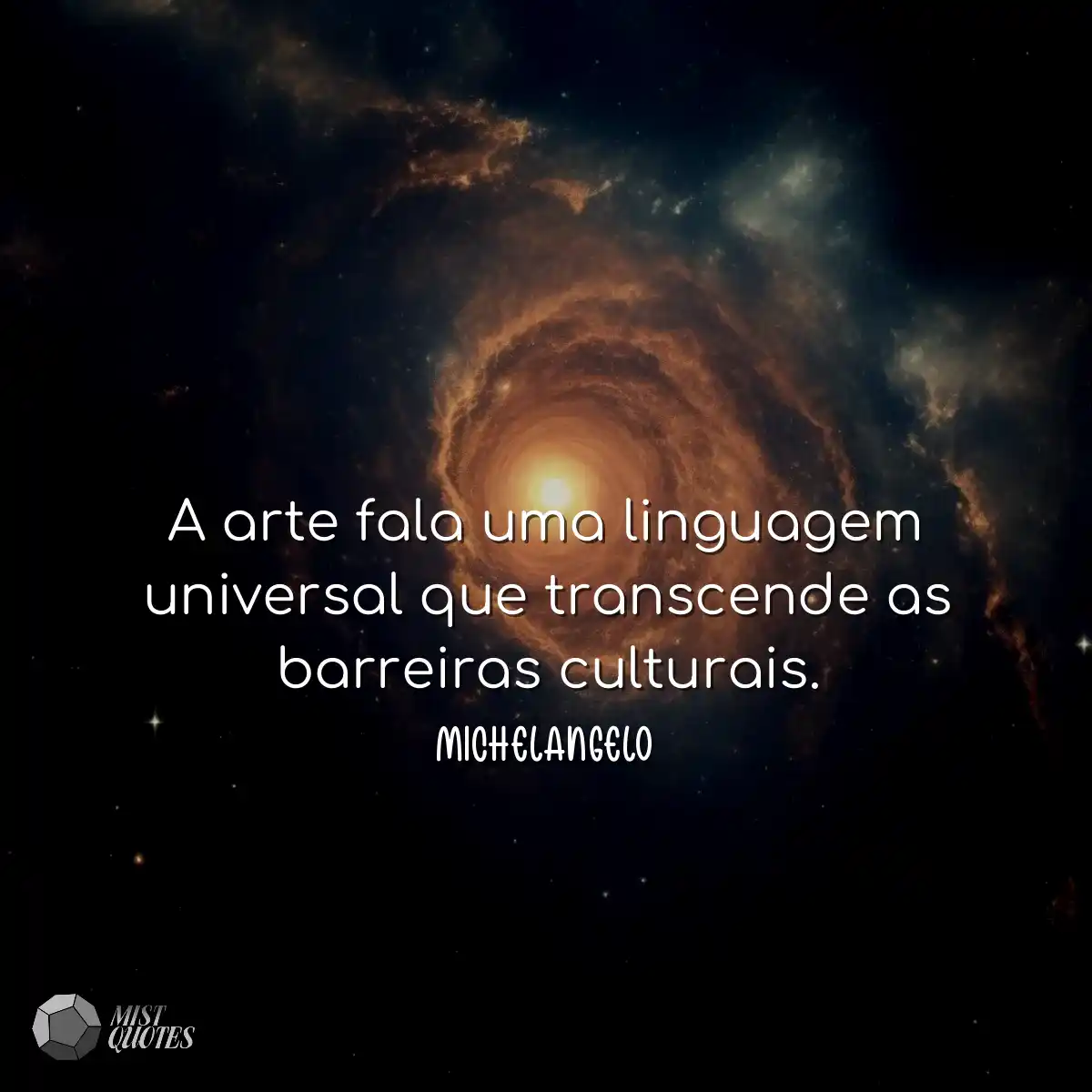 A arte fala uma linguagem universal que 