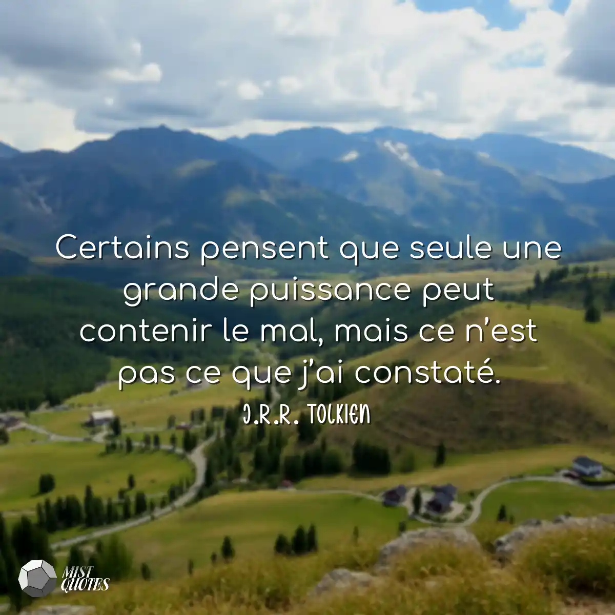 Certains pensent que seule une grande pu