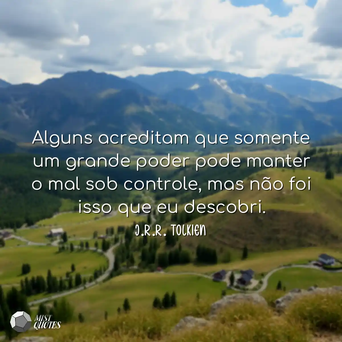 Alguns acreditam que somente um grande p