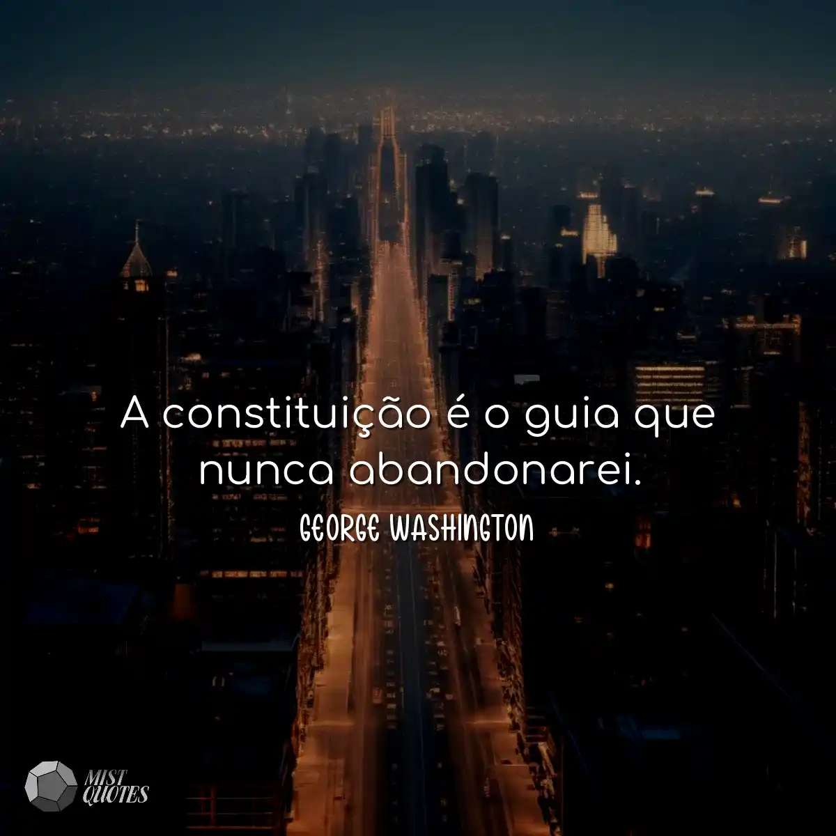 A constituição é o guia que nunca aba