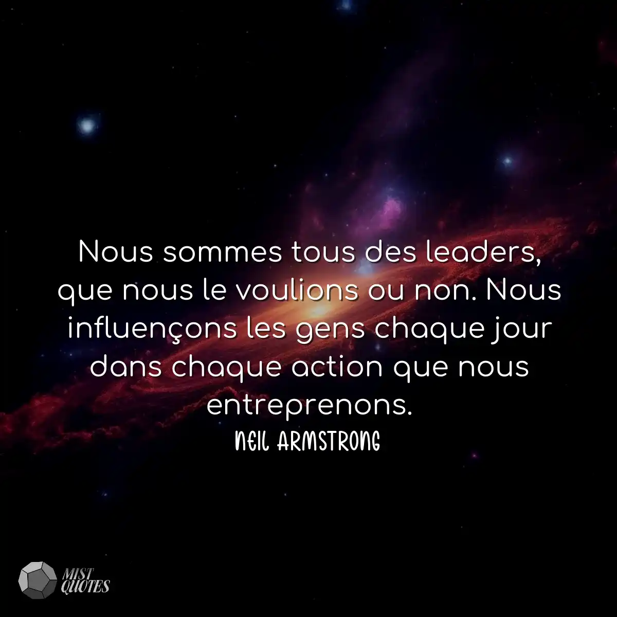 Nous sommes tous des leaders, que nous le voulions