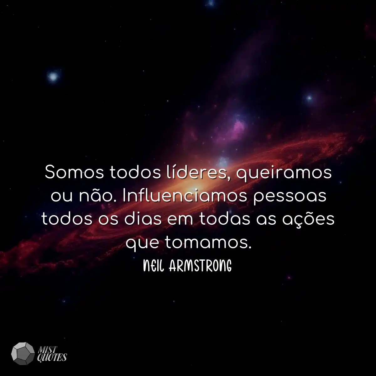 Somos todos líderes, queiramos ou não.