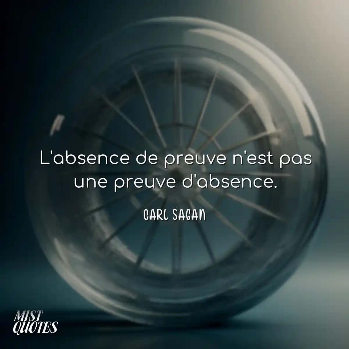 L'absence de preuve n'est pas une preuve