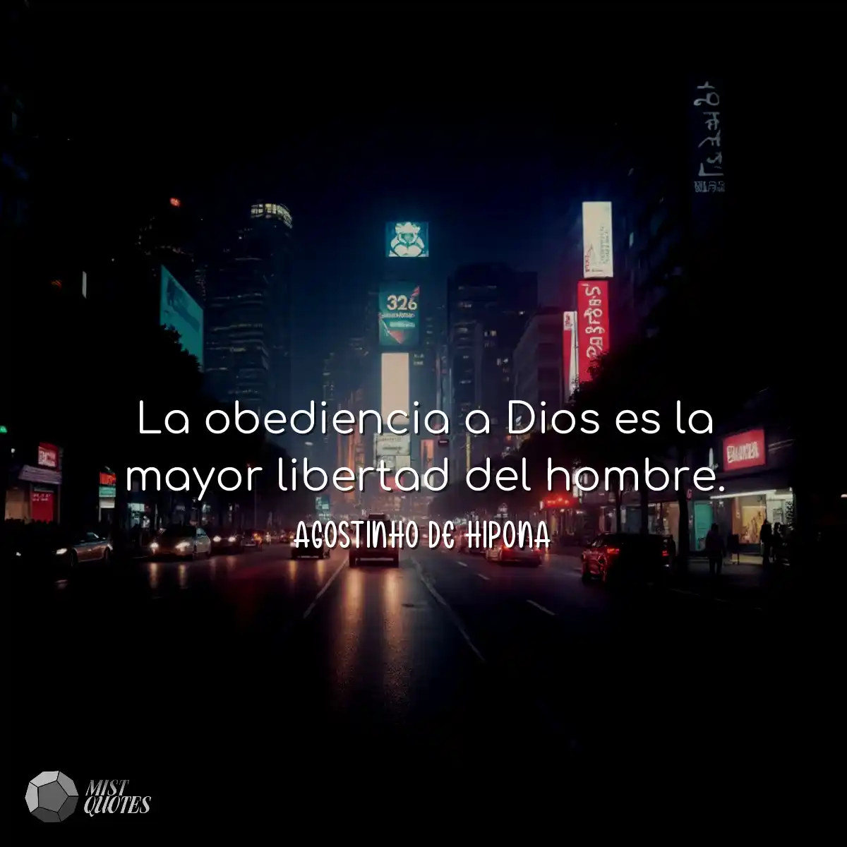 La obediencia a Dios es la mayor libertad del homb