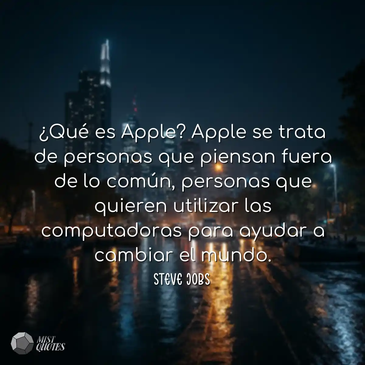 ¿Qué es Apple? Apple se trata de perso