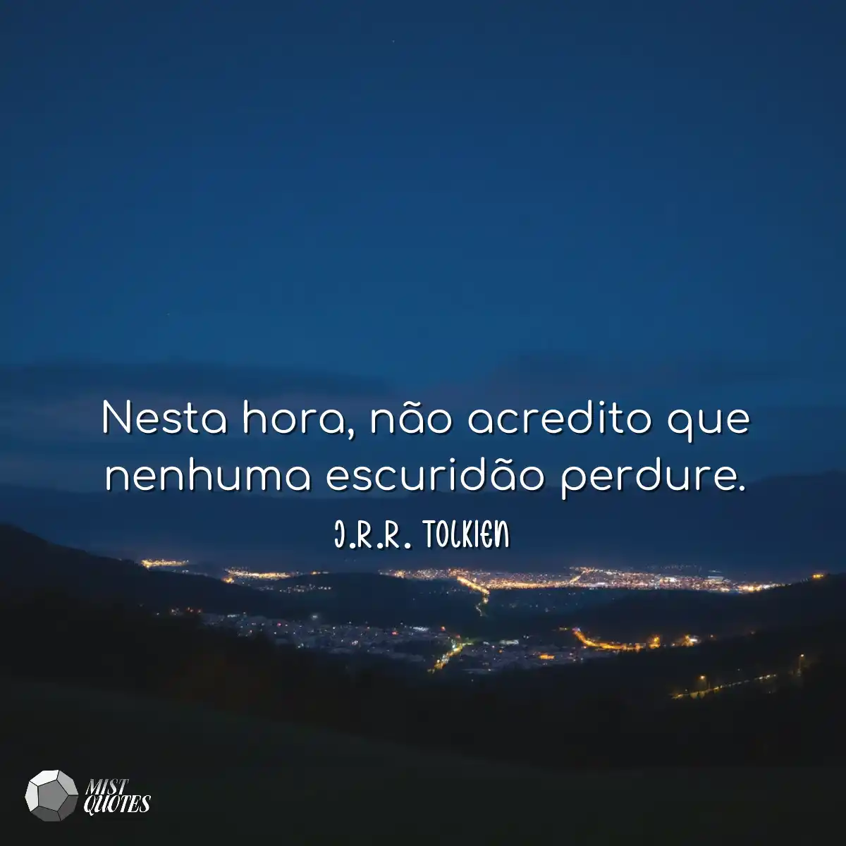 Nesta hora, não acredito que nenhuma es