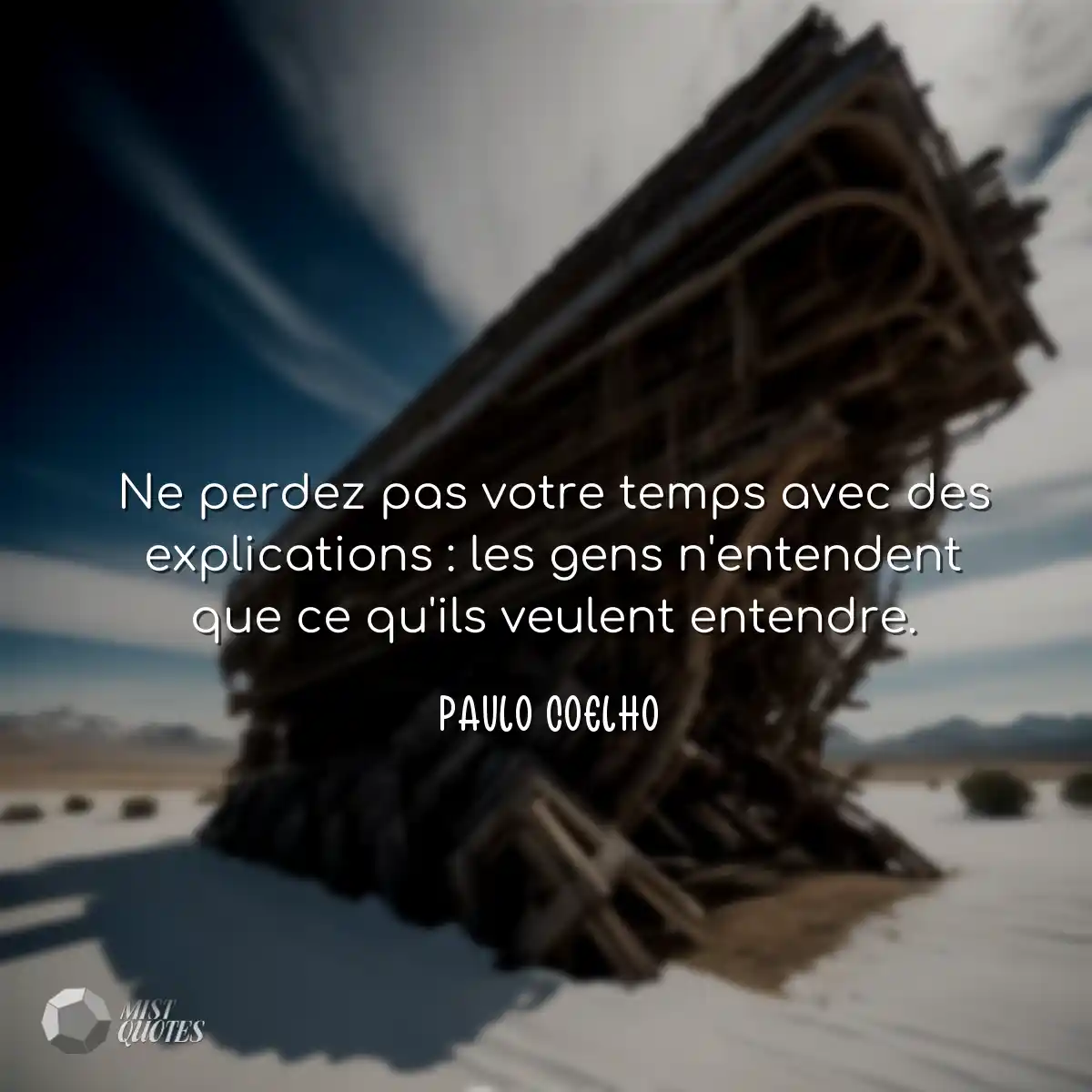Ne perdez pas votre temps avec des explications : 