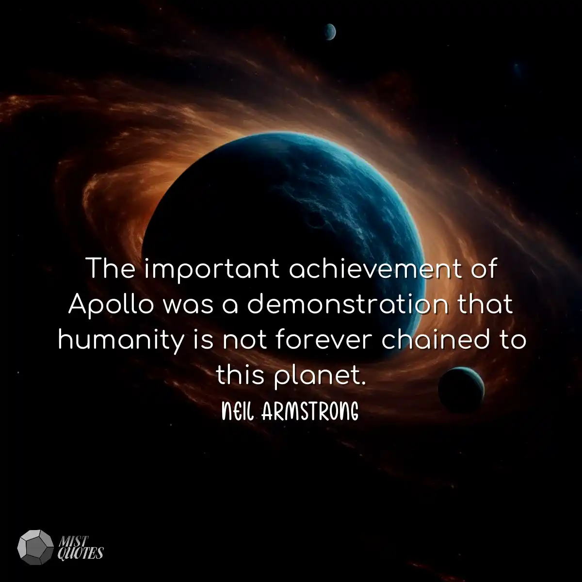 The important achievement of Apollo was 