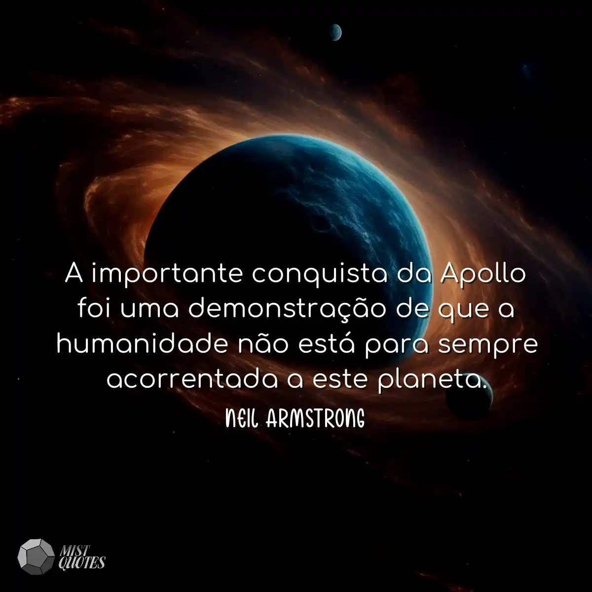 A importante conquista da Apollo foi uma