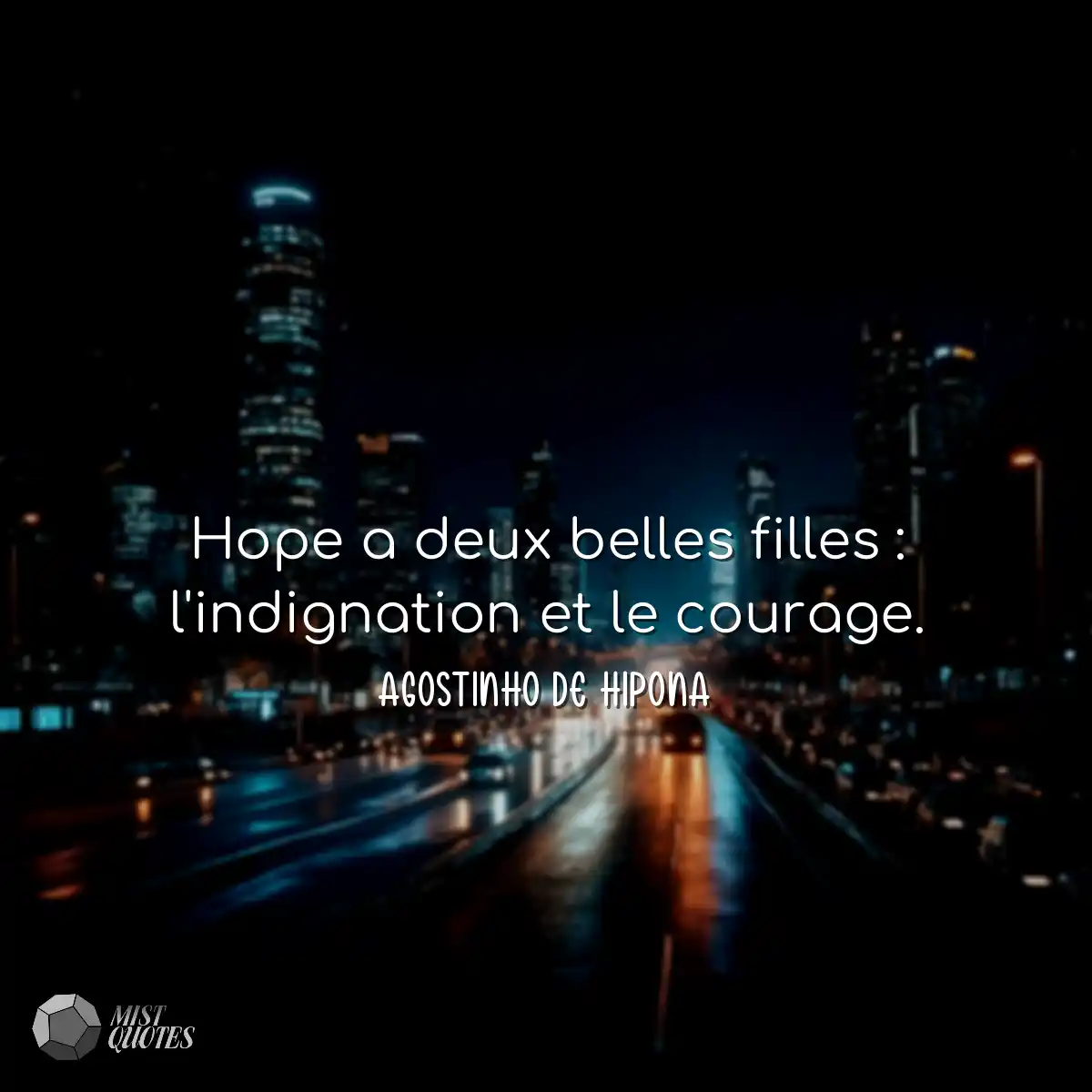 Hope a deux belles filles : l'indignation et le co
