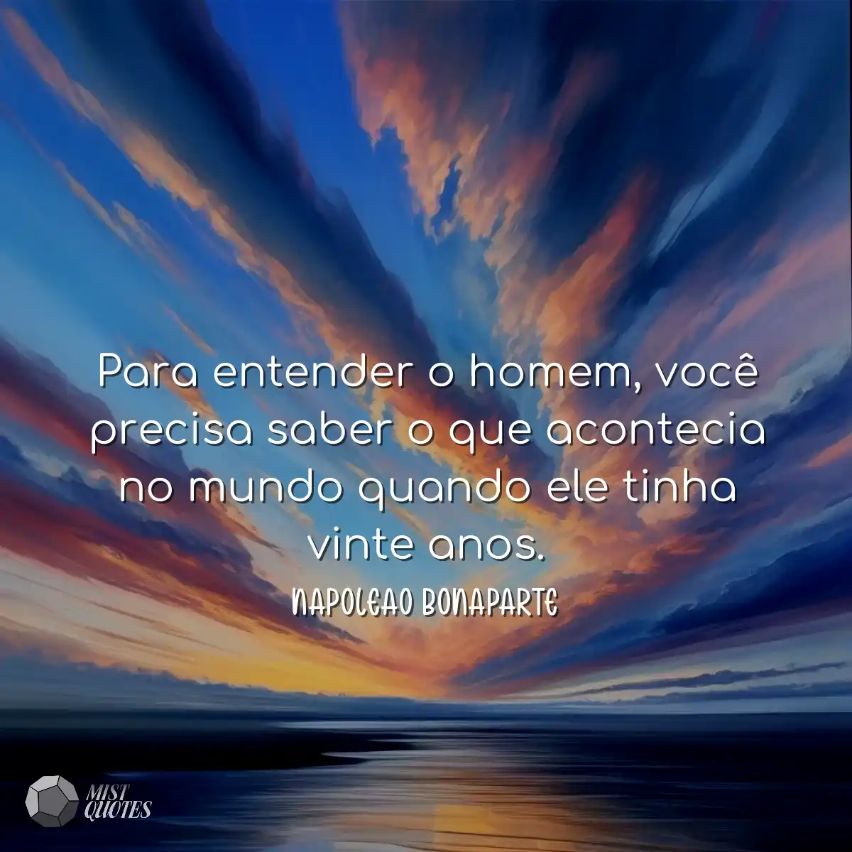 Para entender o homem, você precisa saber o que ac