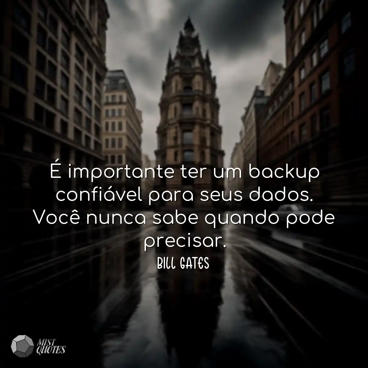 É importante ter um backup confiável para seus dad