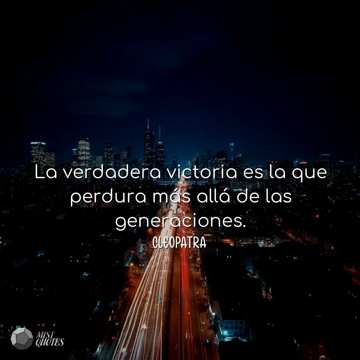 La verdadera victoria es la que perdura más allá d