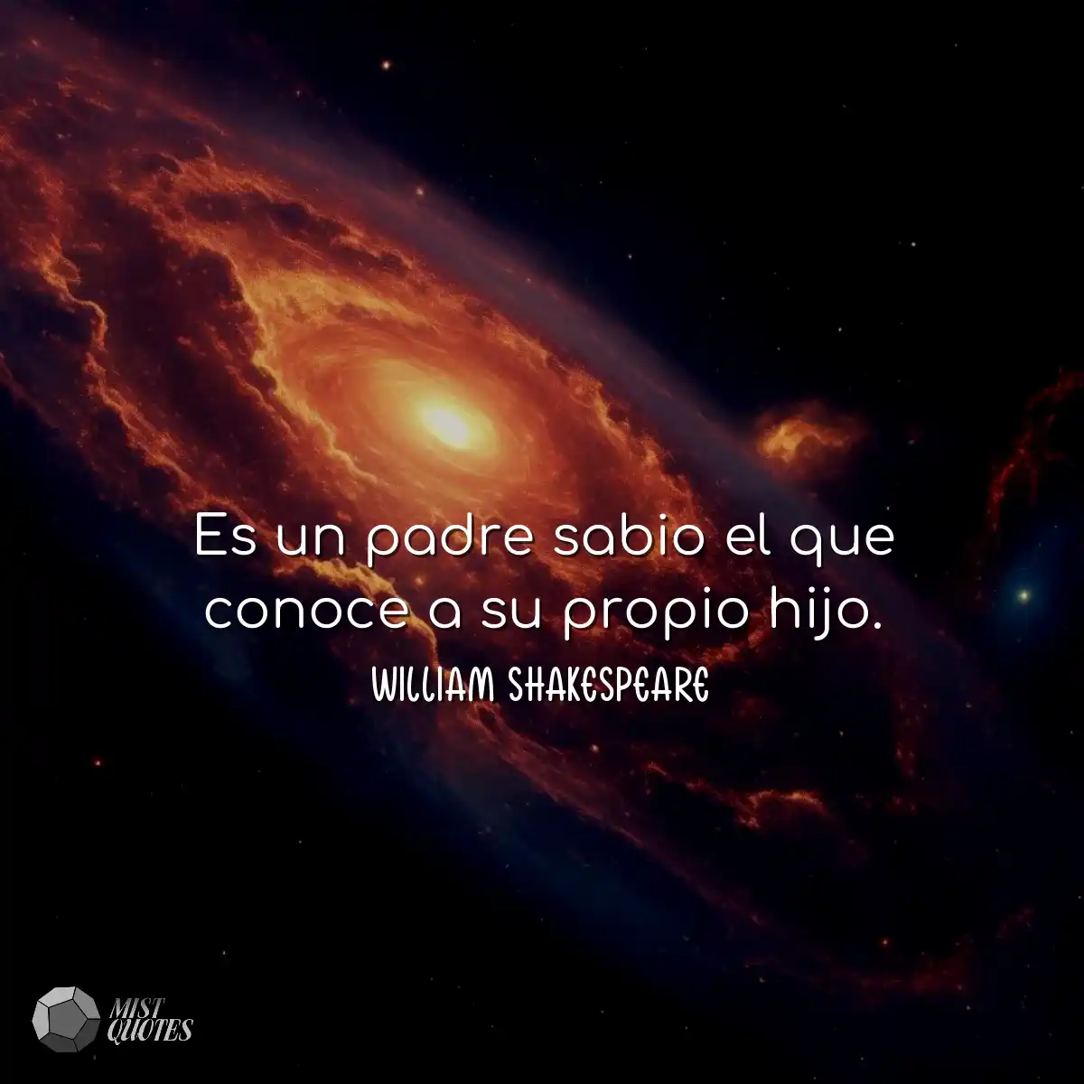 Es un padre sabio el que conoce a su pro