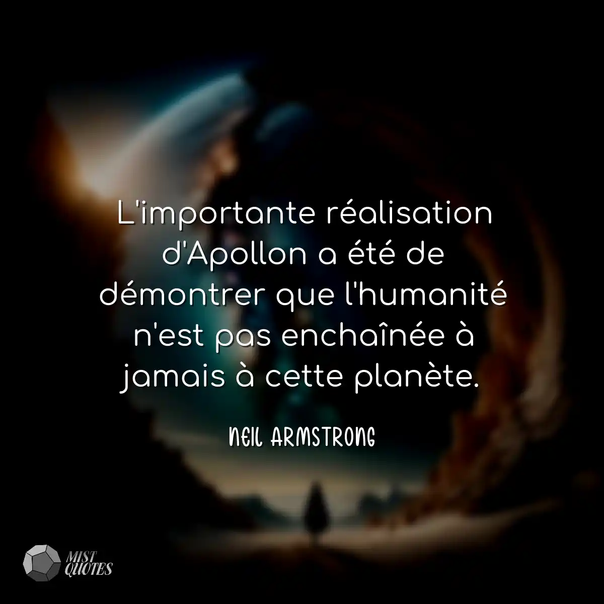 L'importante réalisation d'Apollon a été de démont