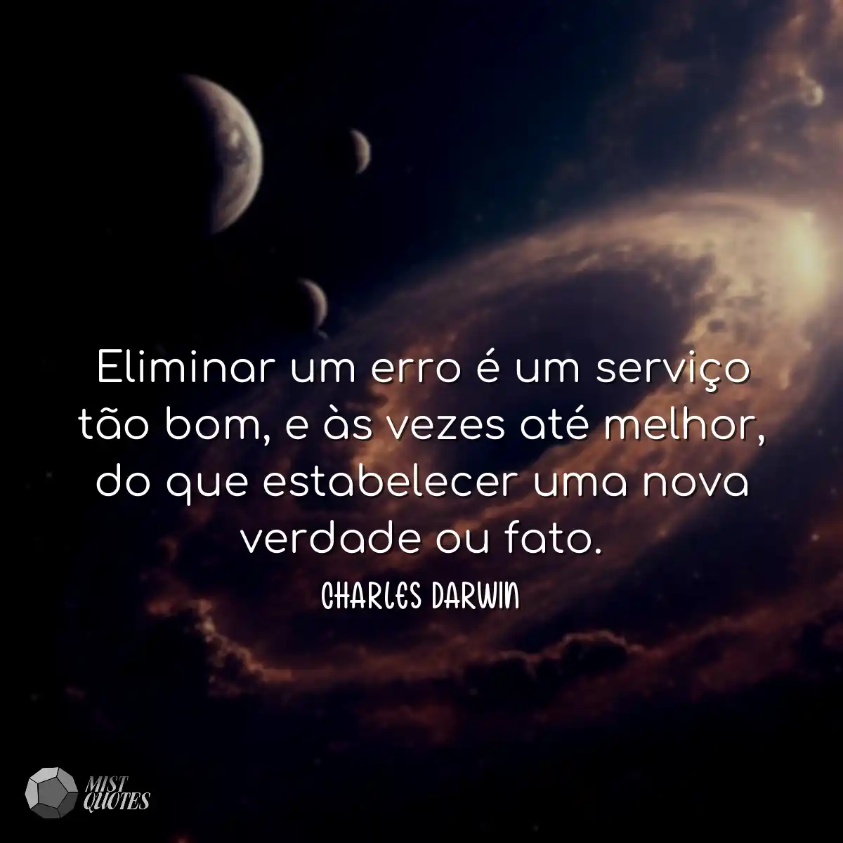 Eliminar um erro é um serviço tão bom, e às vezes 