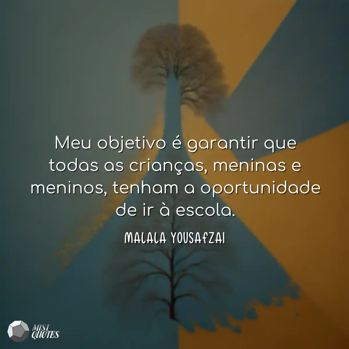 Meu objetivo é garantir que todas as cr