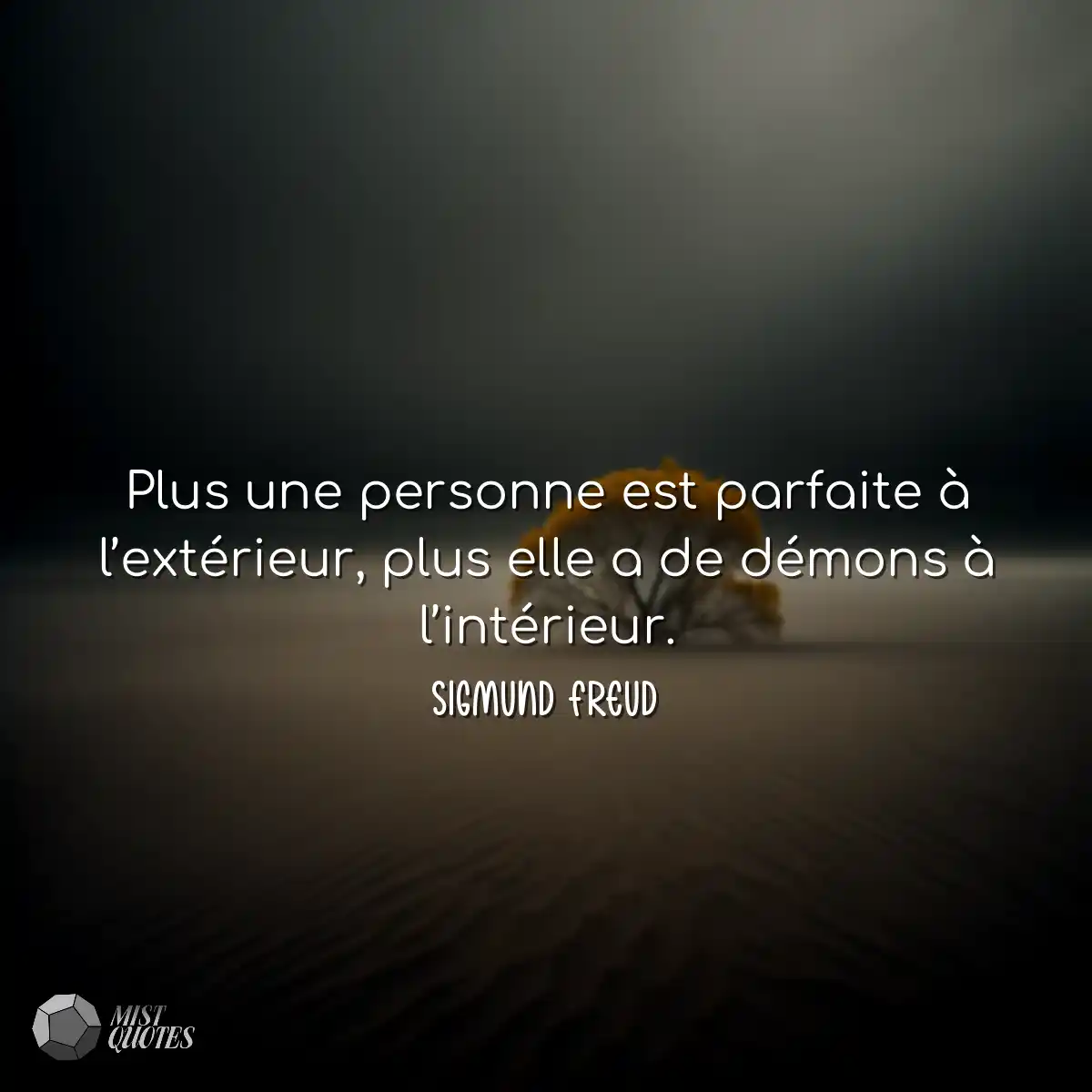 Plus une personne est parfaite à l’extérieur, plus