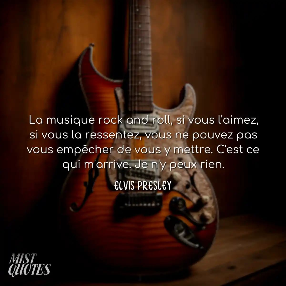 La musique rock and roll, si vous l'aime
