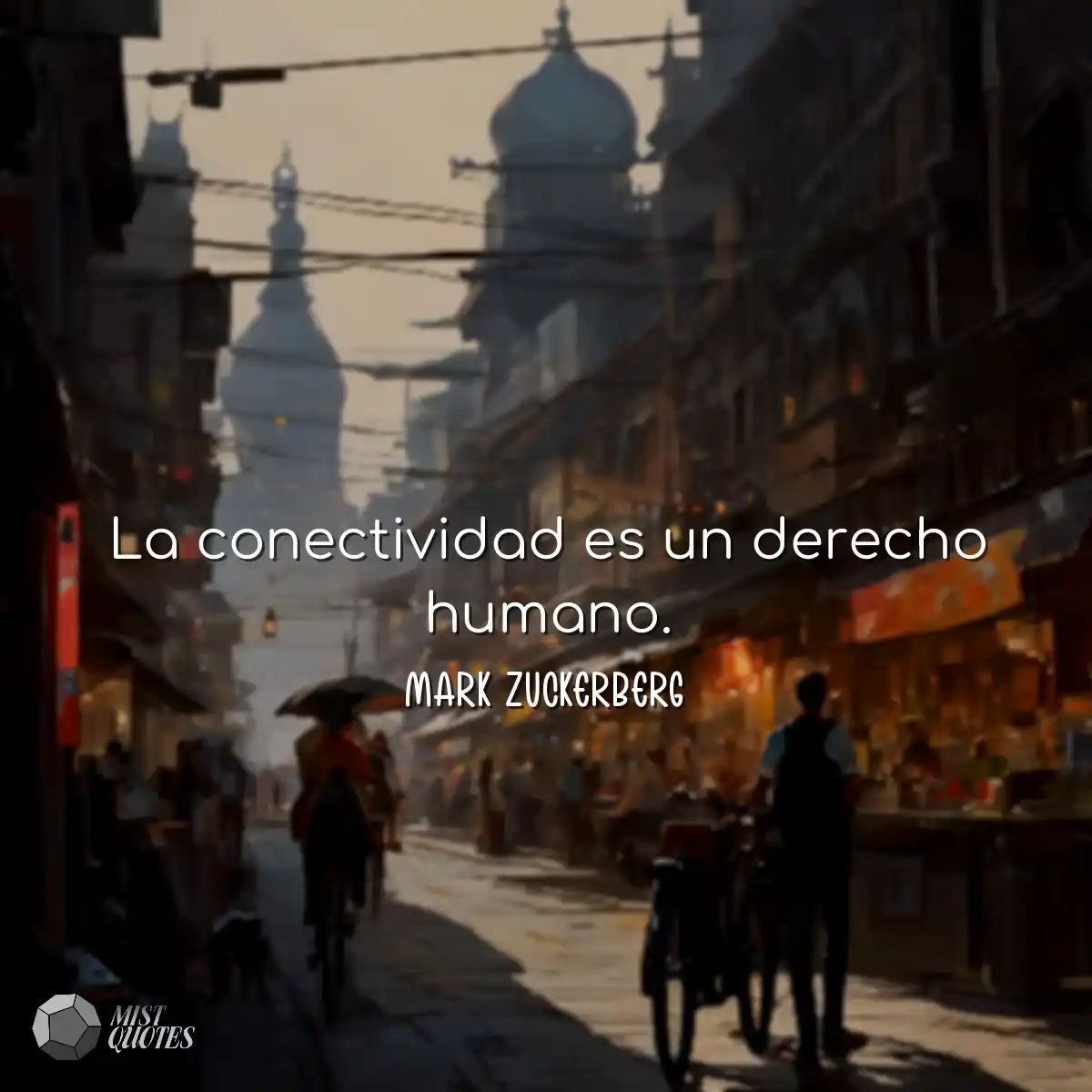 La conectividad es un derecho humano.