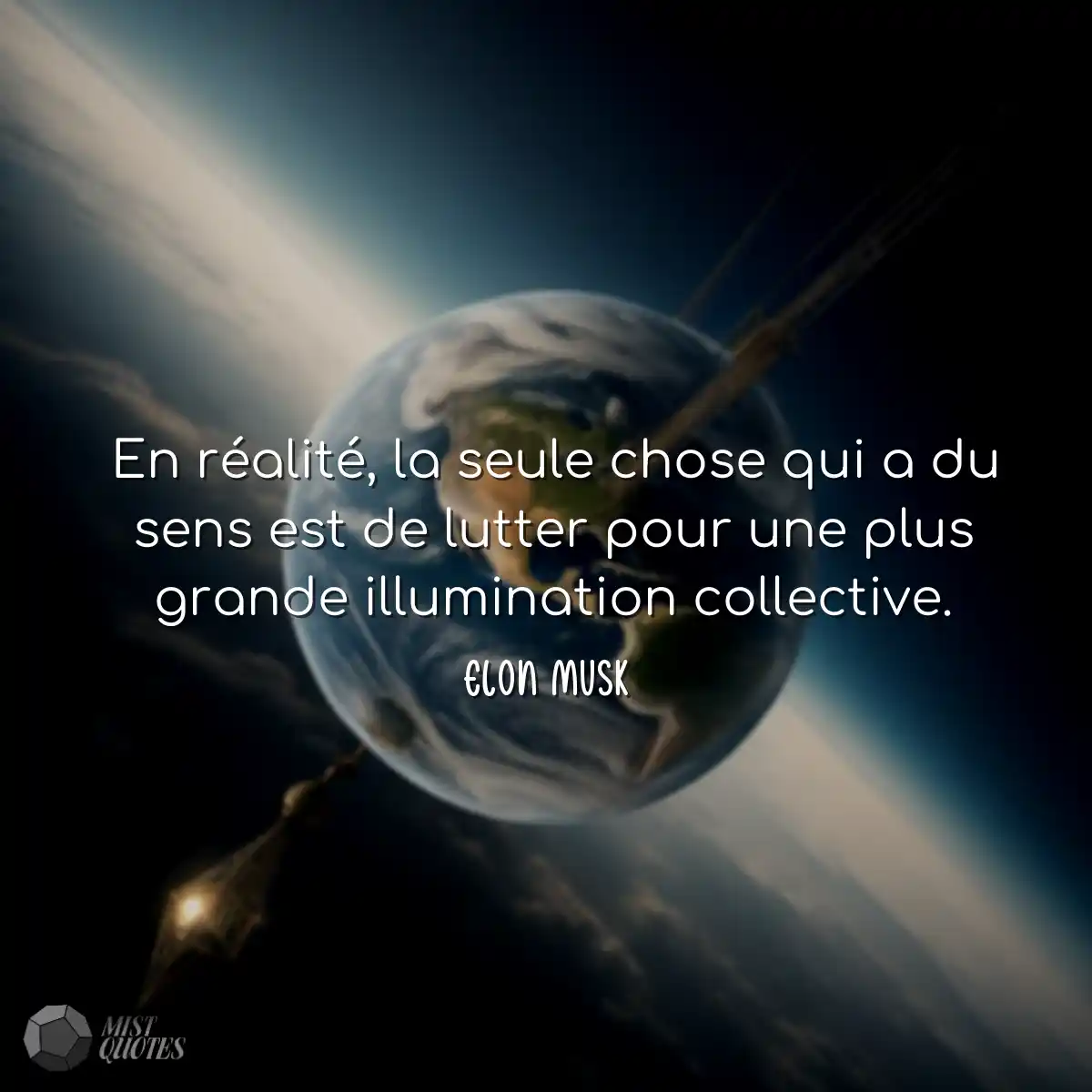 En réalité, la seule chose qui a du sens est de lu