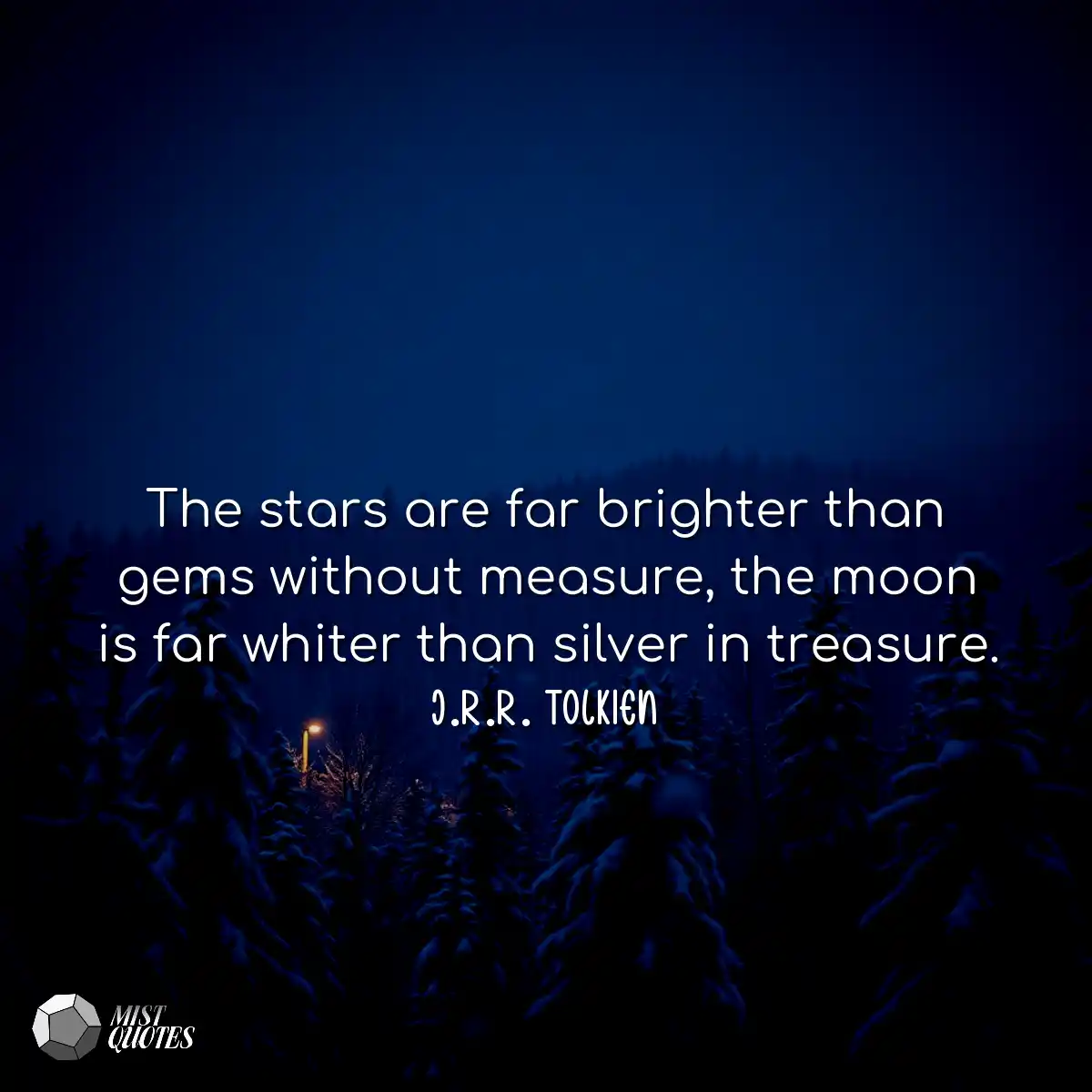 The stars are far brighter than gems wit