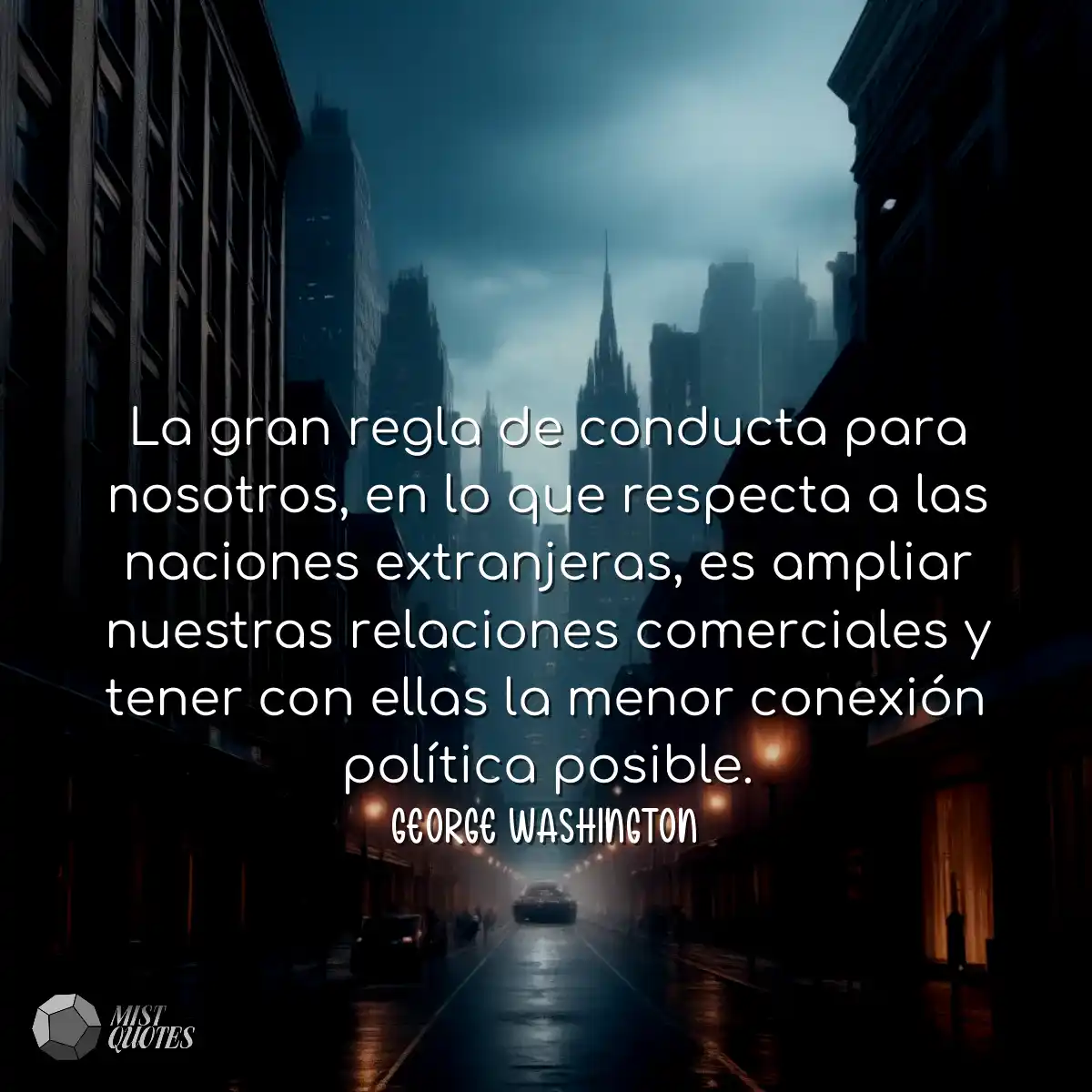La gran regla de conducta para nosotros,