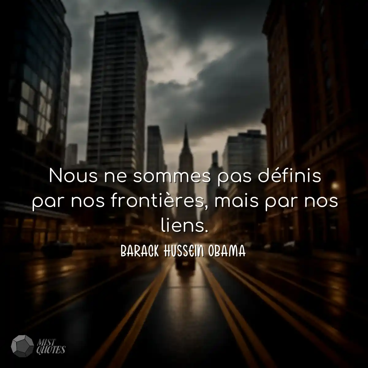 Nous ne sommes pas définis par nos fron
