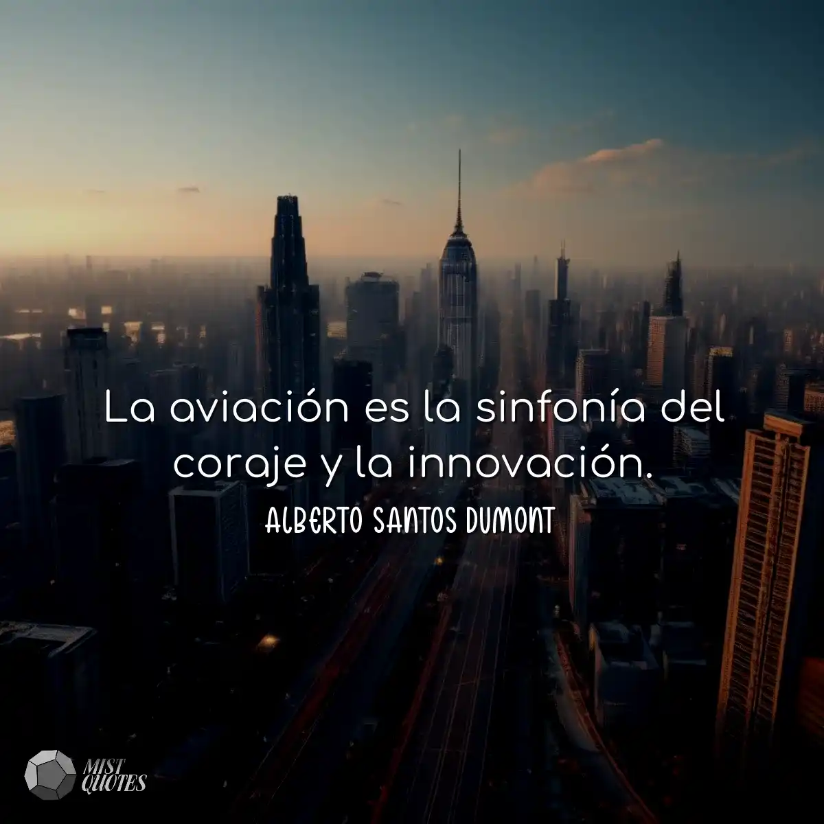 La aviación es la sinfonía del coraje y la innovac