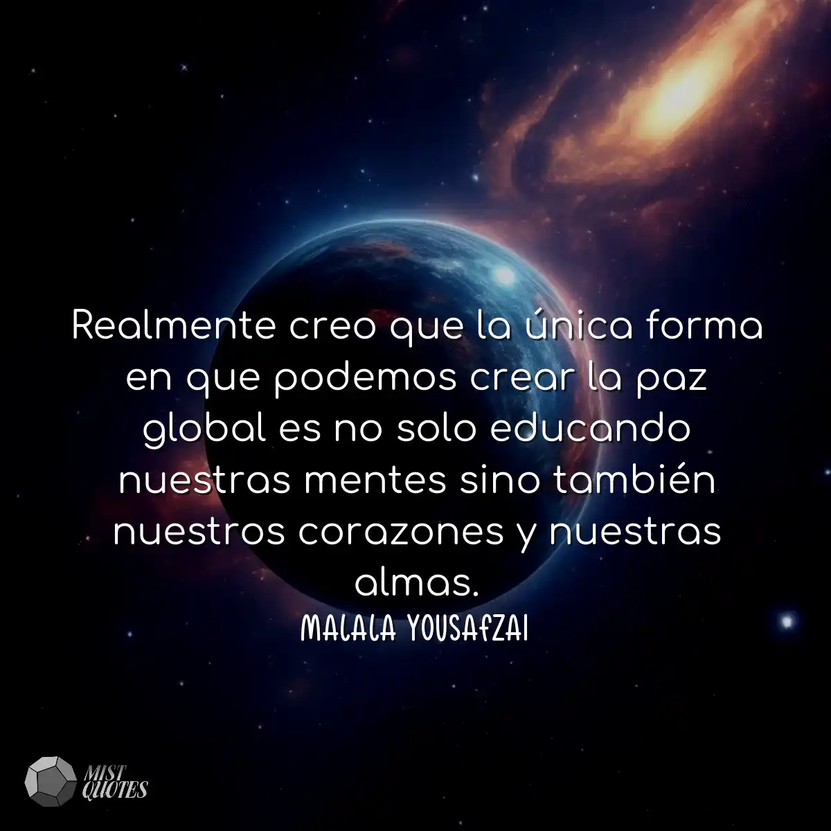 Realmente creo que la única forma en qu