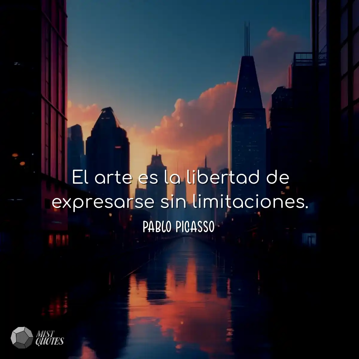 El arte es la libertad de expresarse sin