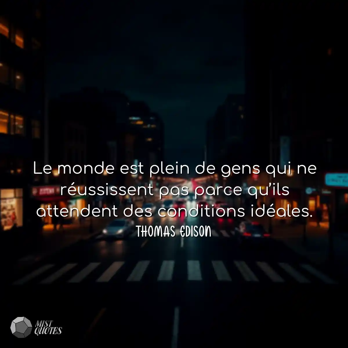 Le monde est plein de gens qui ne réuss
