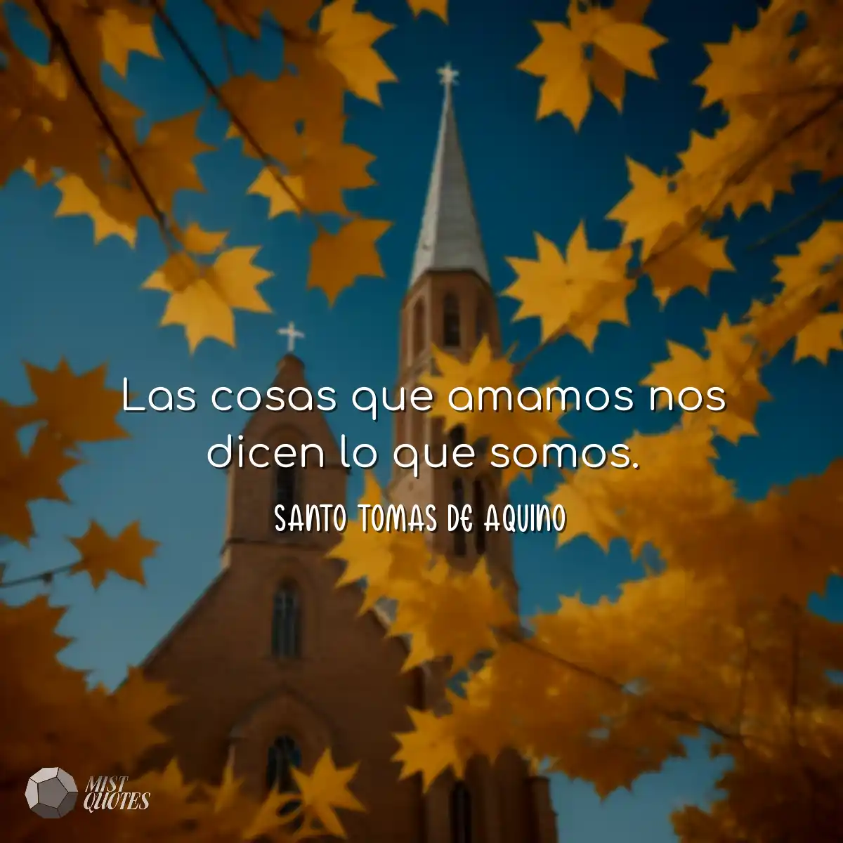 Las cosas que amamos nos dicen lo que somos.