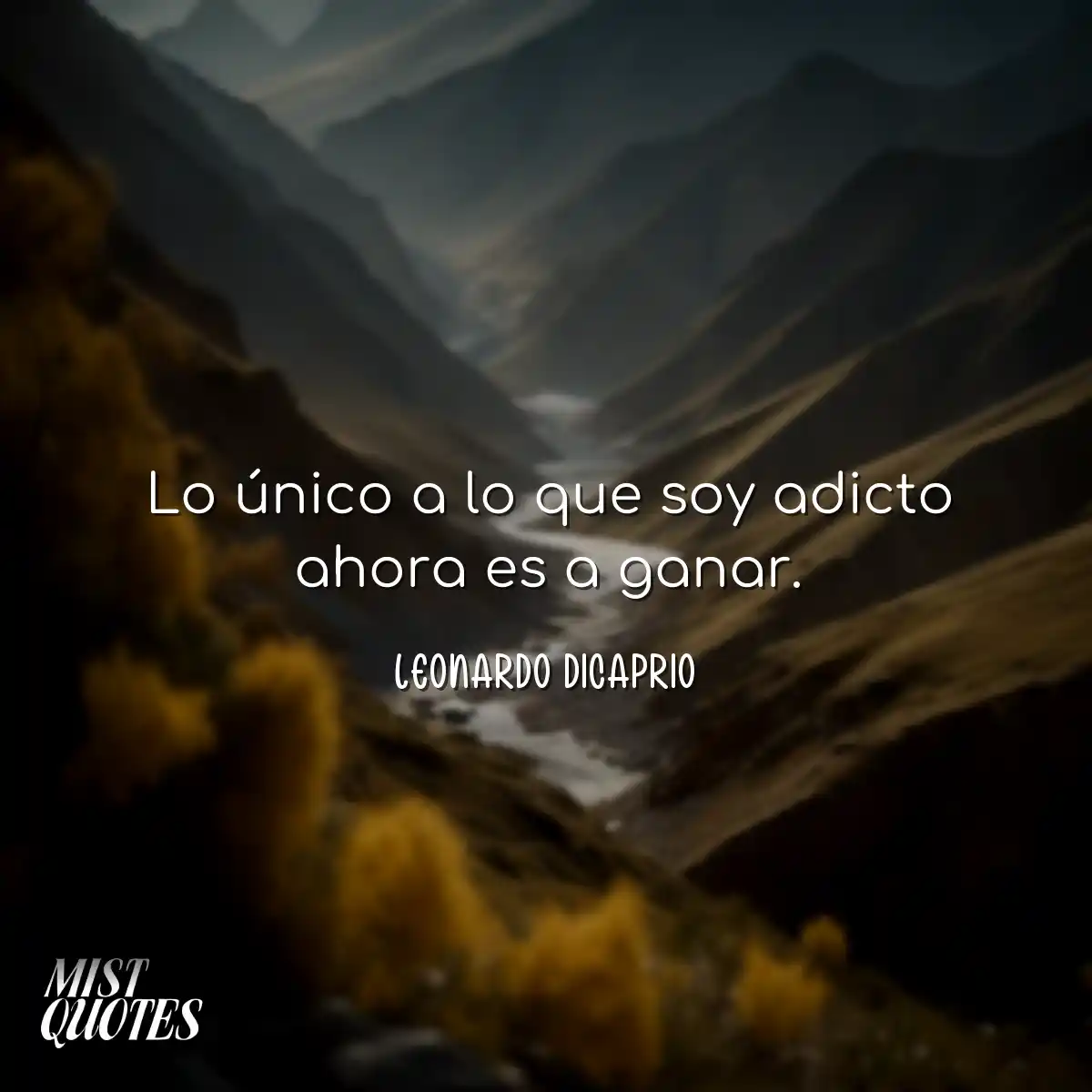 Lo único a lo que soy adicto ahora es a