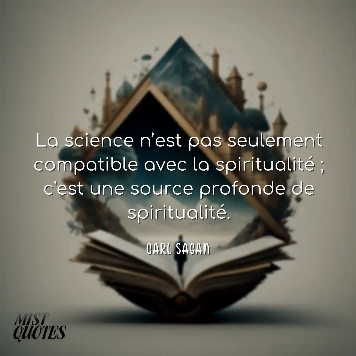 La science n’est pas seulement compati
