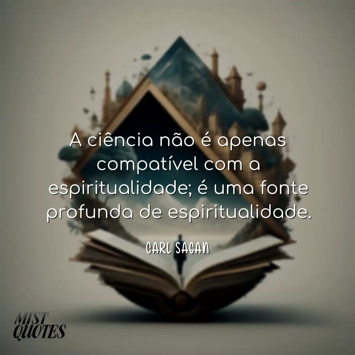 A ciência não é apenas compatível co