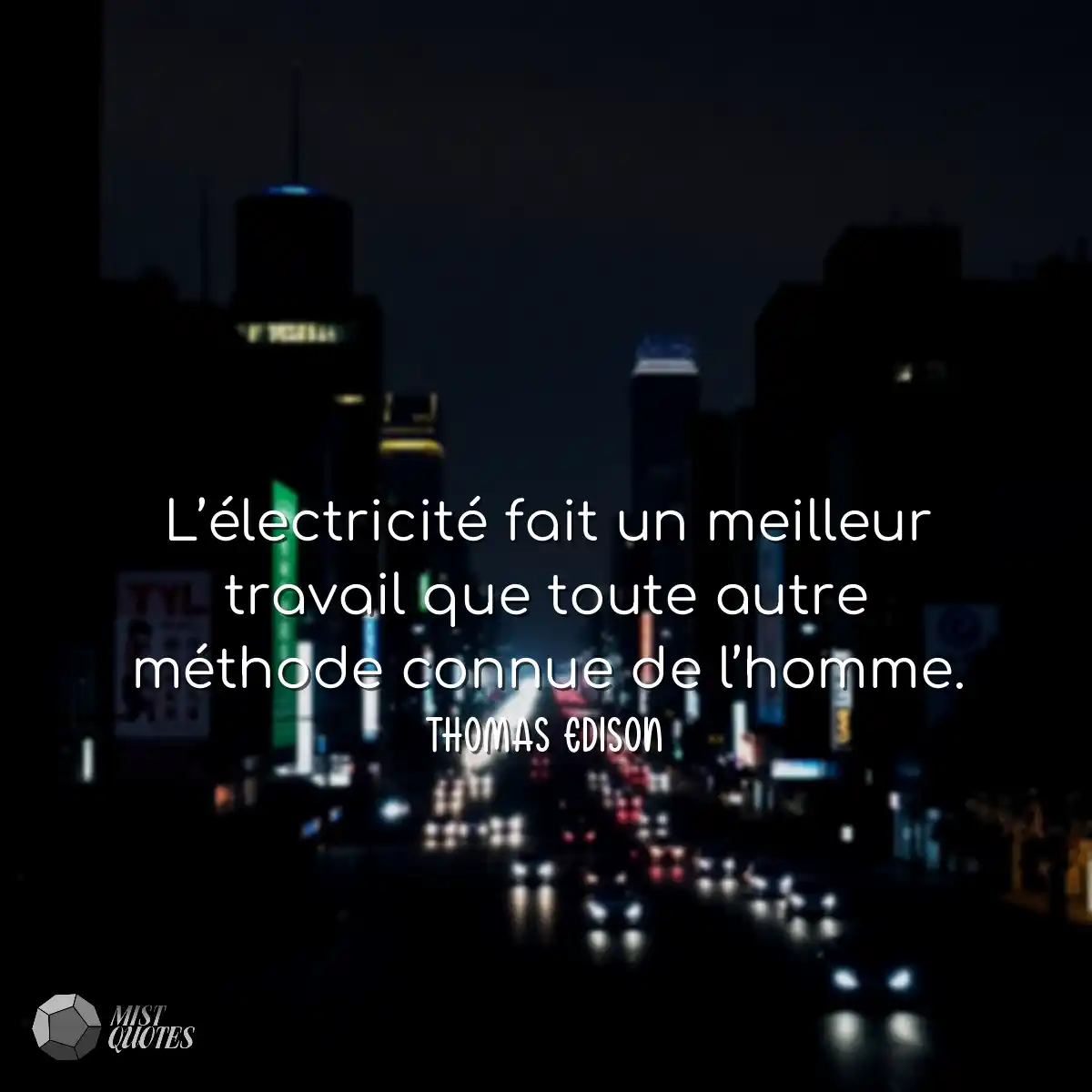 L’électricité fait un meilleur trava