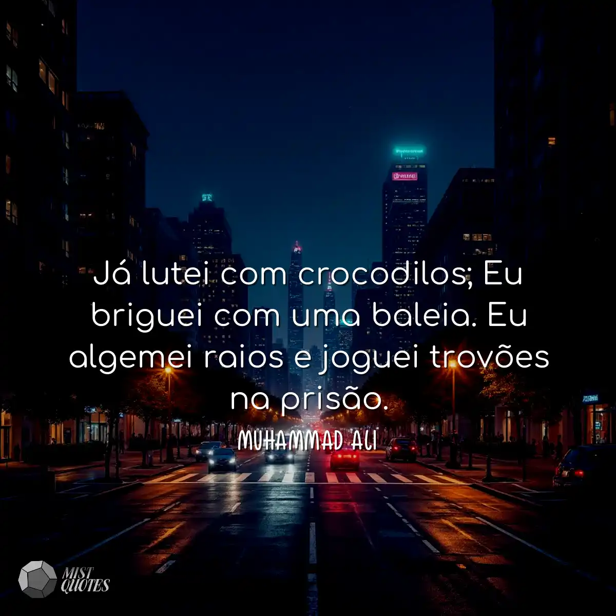 Já lutei com crocodilos; Eu briguei com uma baleia