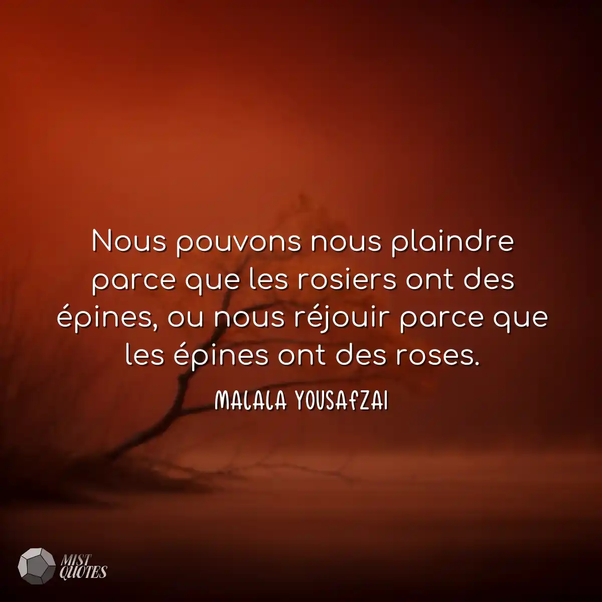 Nous pouvons nous plaindre parce que les