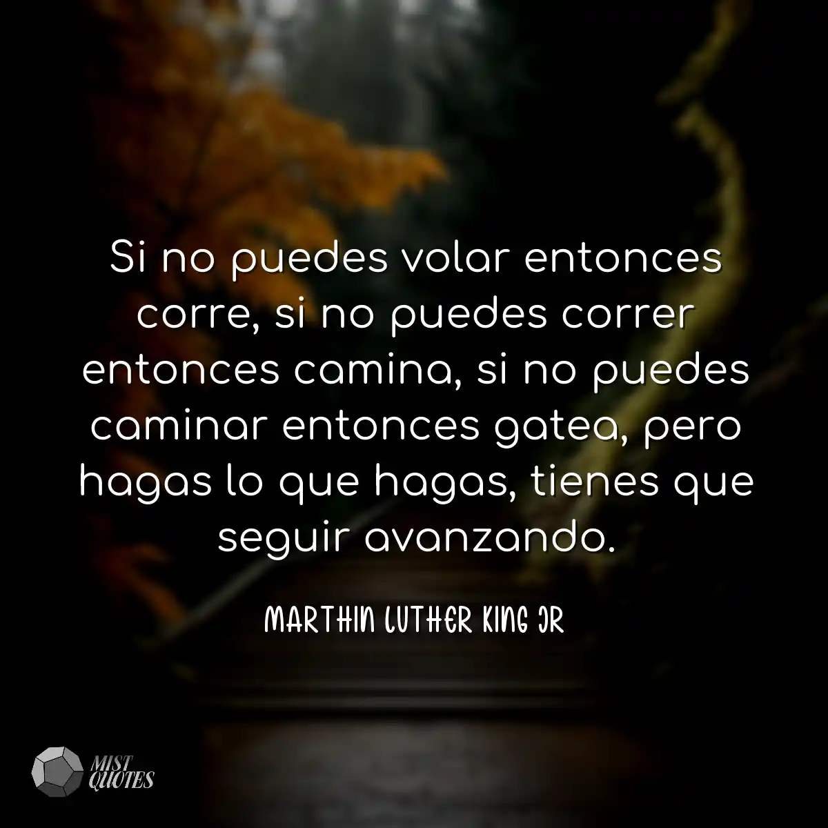 Si no puedes volar entonces corre, si no