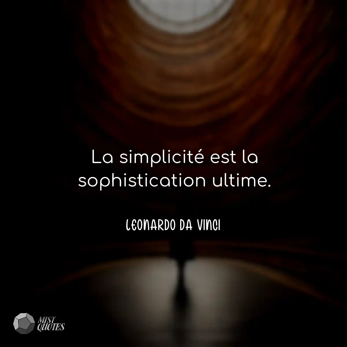 La simplicité est la sophistication ult