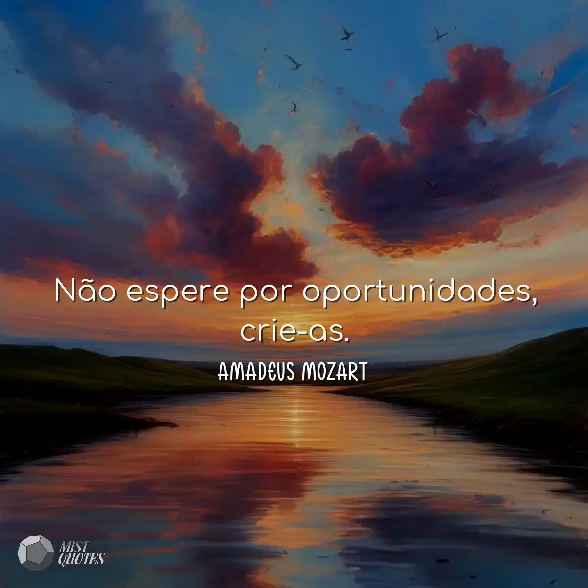 Não espere por oportunidades, crie-as.