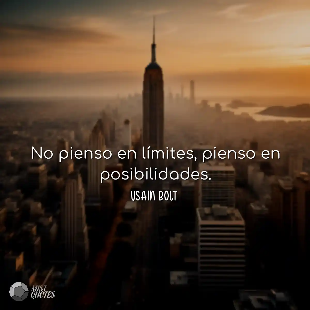 No pienso en límites, pienso en posibil