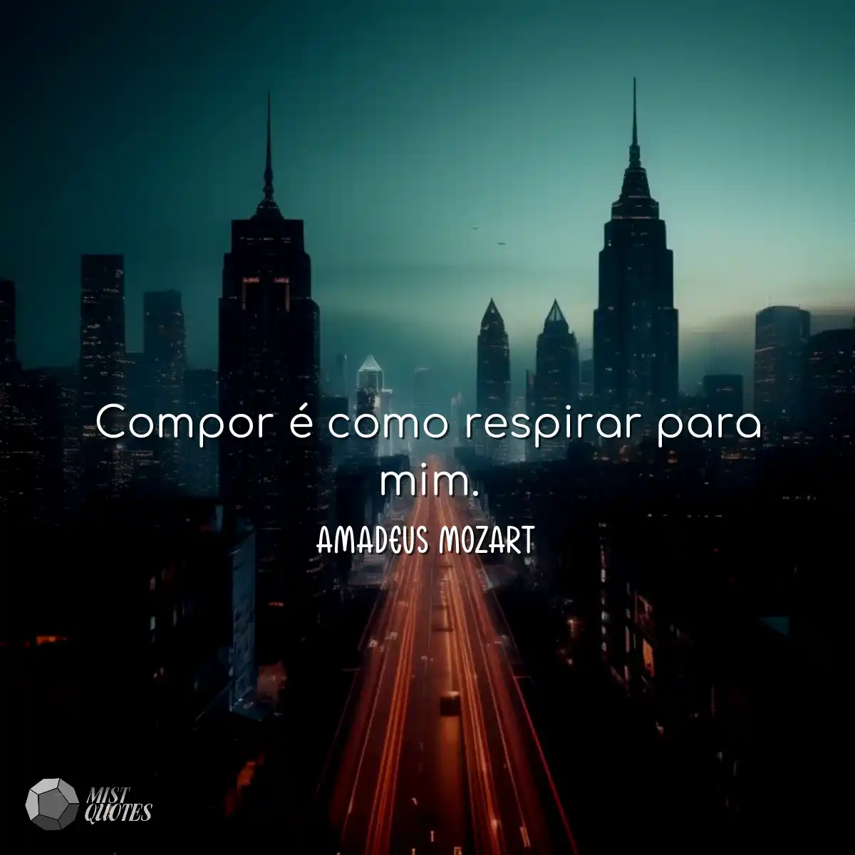 Compor é como respirar para mim.