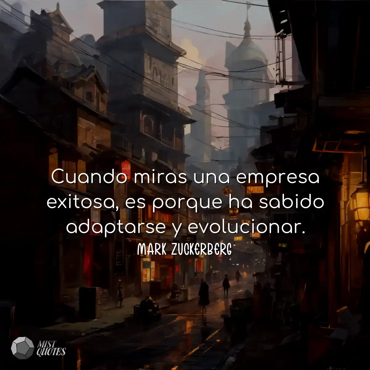 Cuando miras una empresa exitosa, es por