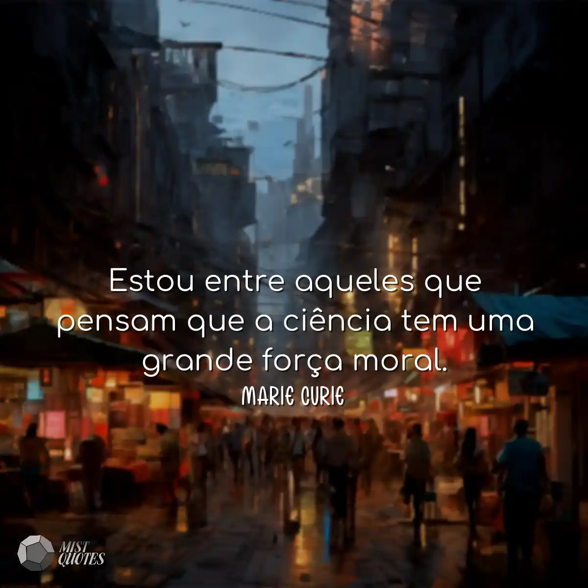 Estou entre aqueles que pensam que a ci